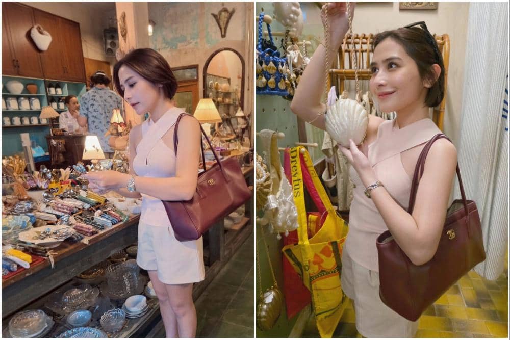 10 Potret Prilly Latuconsina Jalan-jalan di Chinatown Bangkok, Enjoy!