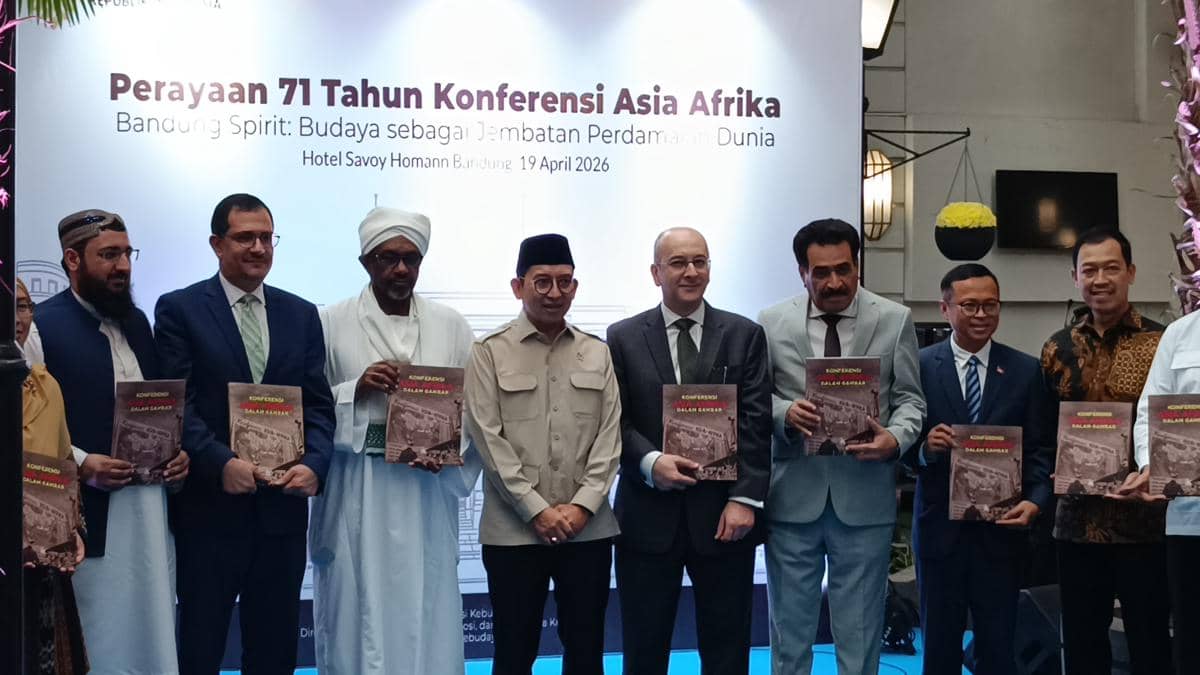 Peringati KAA, Fadli Zon: Bandung Spirit Revelan Jadi Kompas Moral
