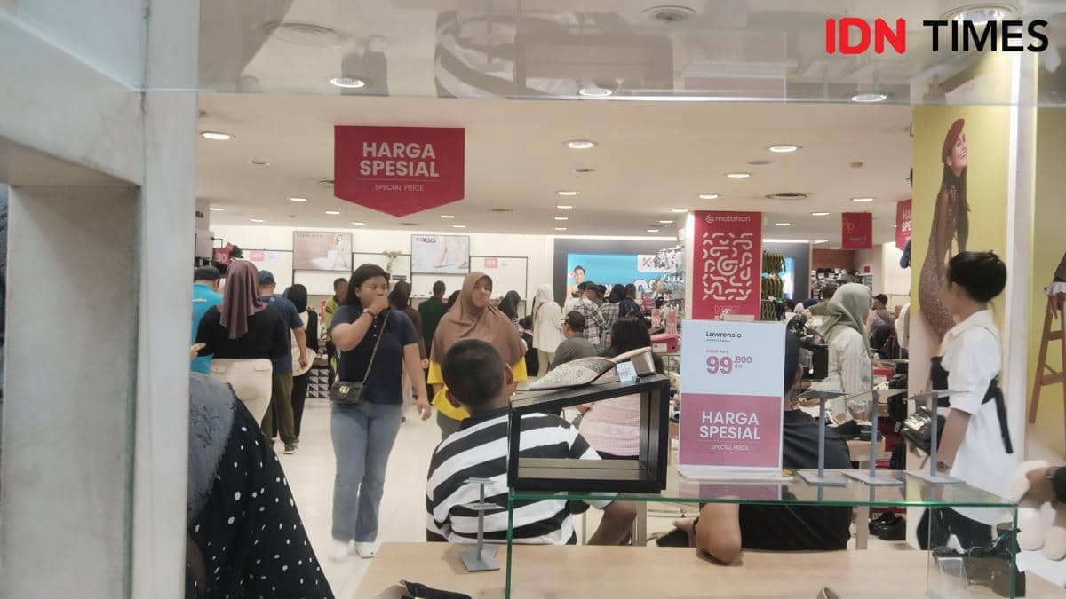 Gerai Matahari IP Palembang Tutup 27 April 2026, Warga Serbu Diskon