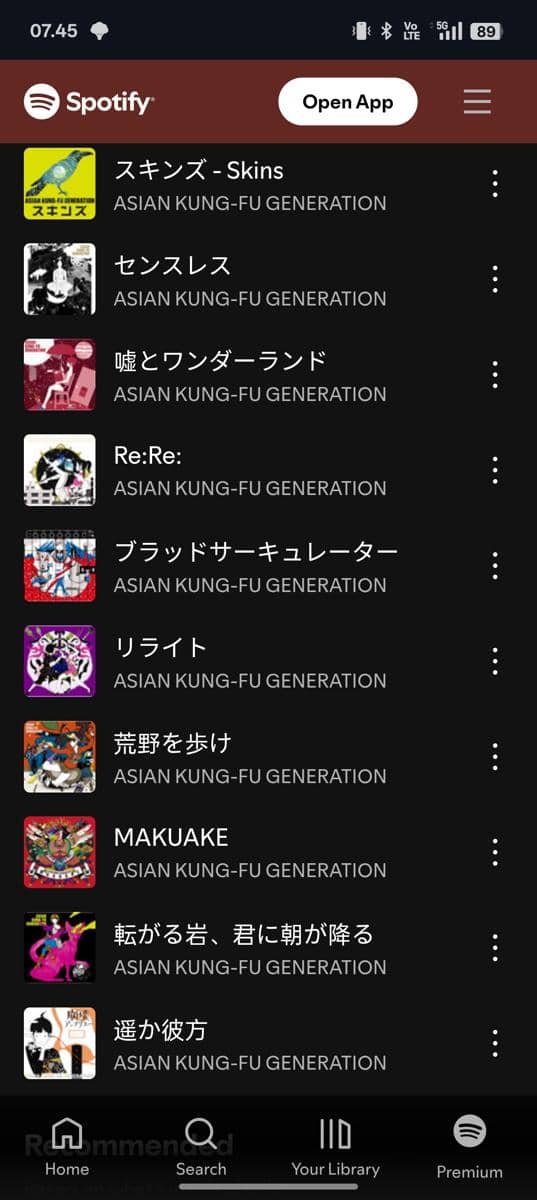 Konser ASIAN KUNG-FU GENERATION 30 ANNIVERSARY 