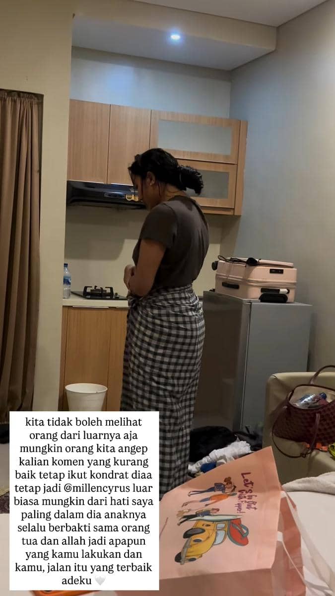 Aktivitas terbaru Millen Cyrus sebelum atau setelah unggah foto KTP