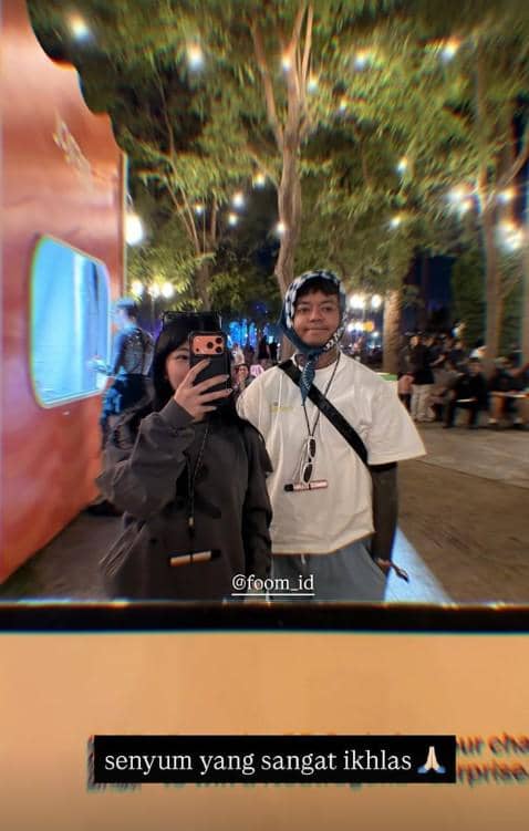 Reza Arap nonton Coachella di 17 April