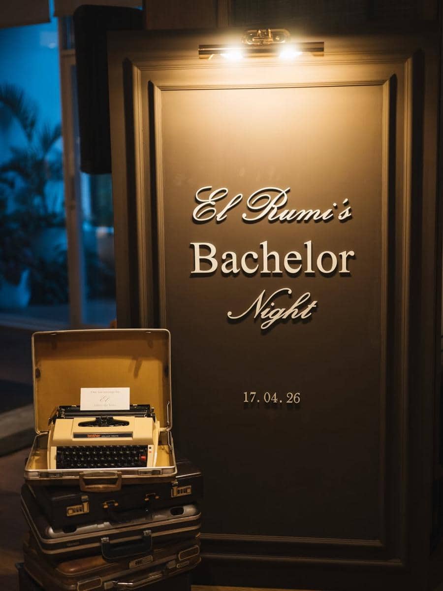 Bachelor Night El Rumi Bareng Groomsmen Jelang Menikah