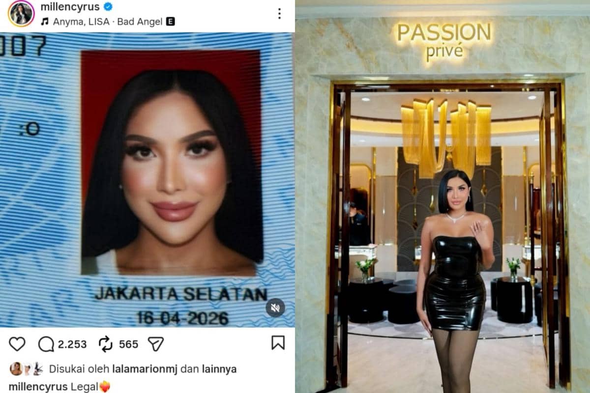 Postingan Terbaru Millen Cyrus di Instagram, Unggah KTP Jadi Sorotan