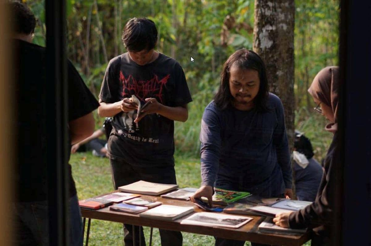 Program publik KopDar Panna di Melek Huruf. 