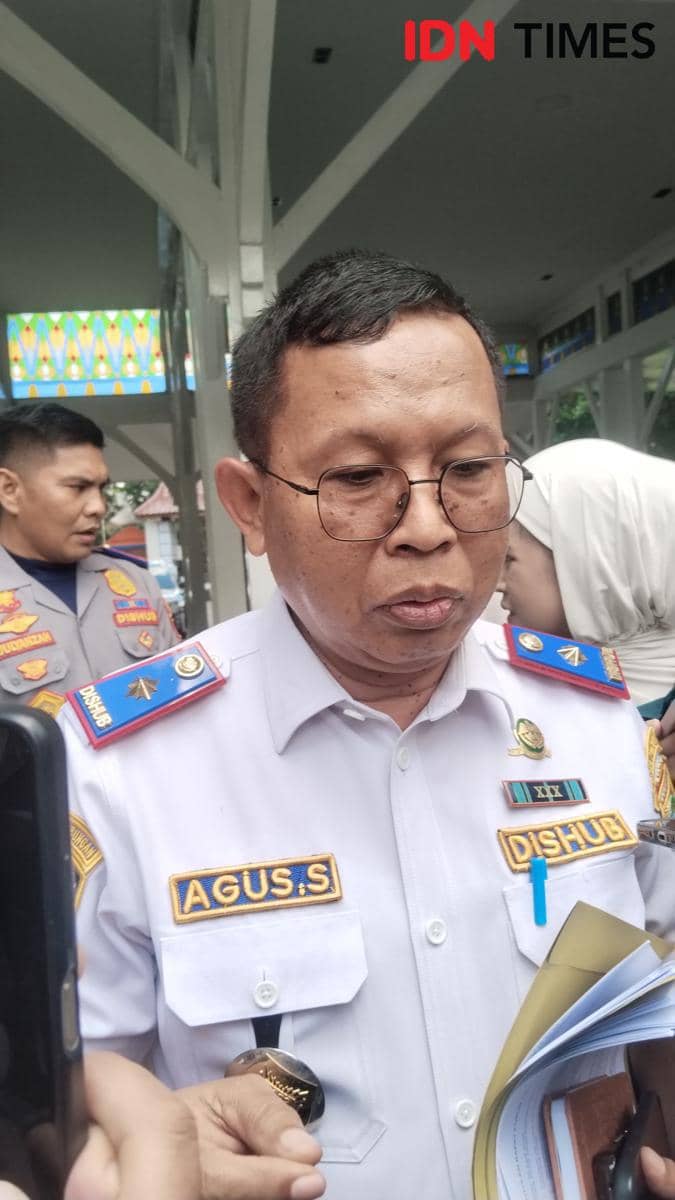 Kepala Dishub Palembang, Agus (IDN Times/Feny Maulia Agustin)