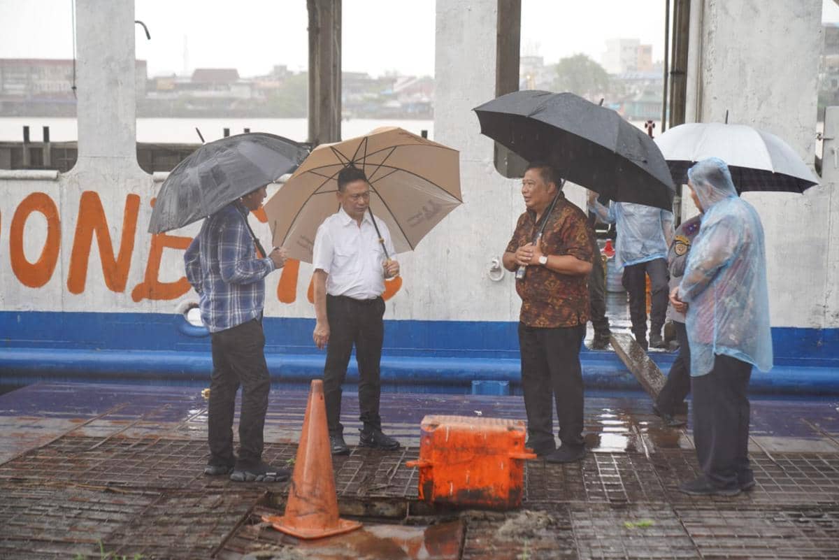 Komisi V DPR RI Bahas Solusi Dermaga Feri Bardanadi–Siantan yang Rusak