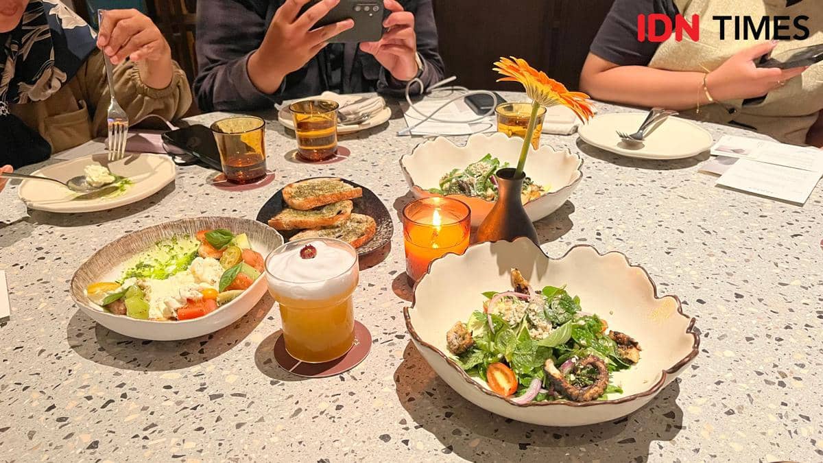 Potret menu appetizer Senses Surabaya 