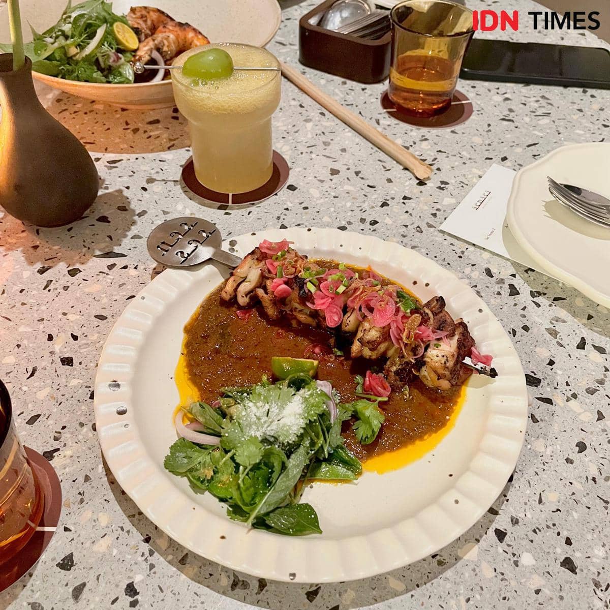 Potret main course Senses Surabaya 