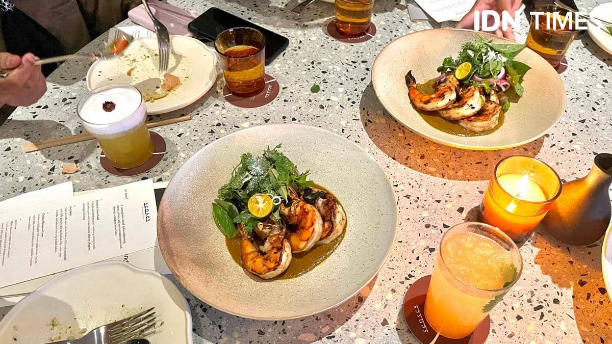 Potret main course Senses Surabaya 