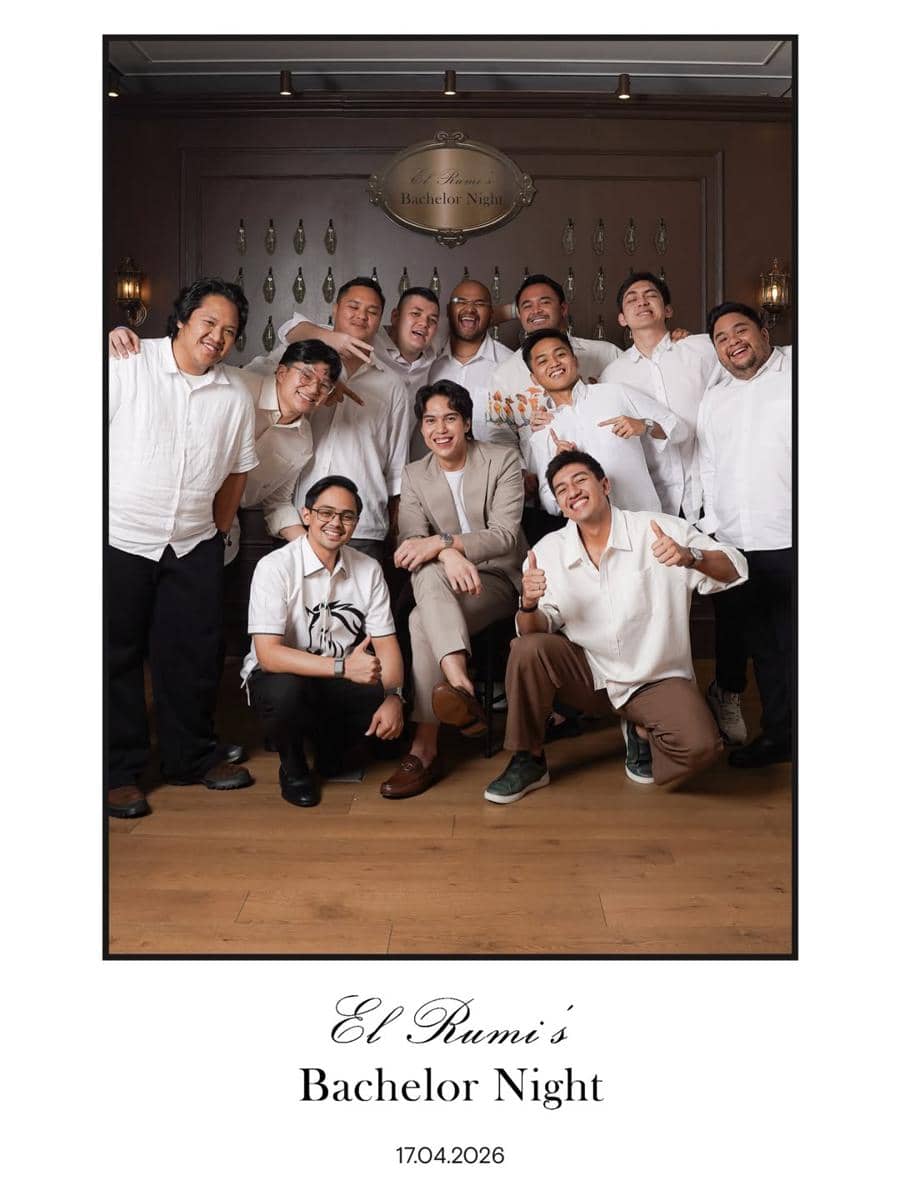Bachelor Night El Rumi Bareng Groomsmen Jelang Menikah