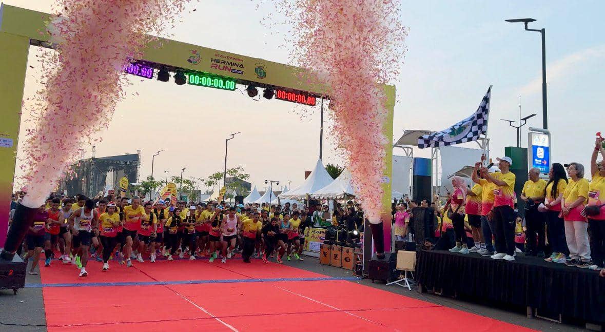 Ribuan Pelari dan Nakes Panaskan Hermina Run 2026