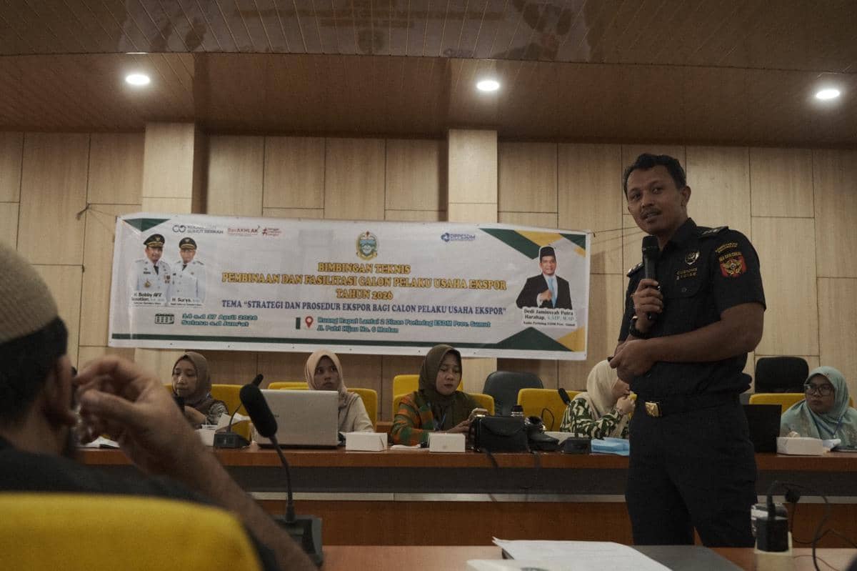 Dukung Ekspor UMKM, Bea Cukai Belawan Asistensi Kepabeanan pada Bimtek DPPESDM