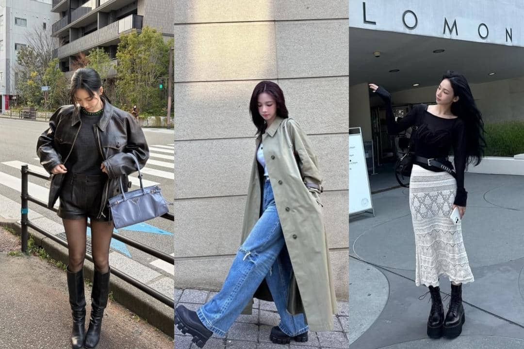 8 Ide OOTD dengan Sepatu Boots ala Karina aespa, Edgy dan Versatile! 
