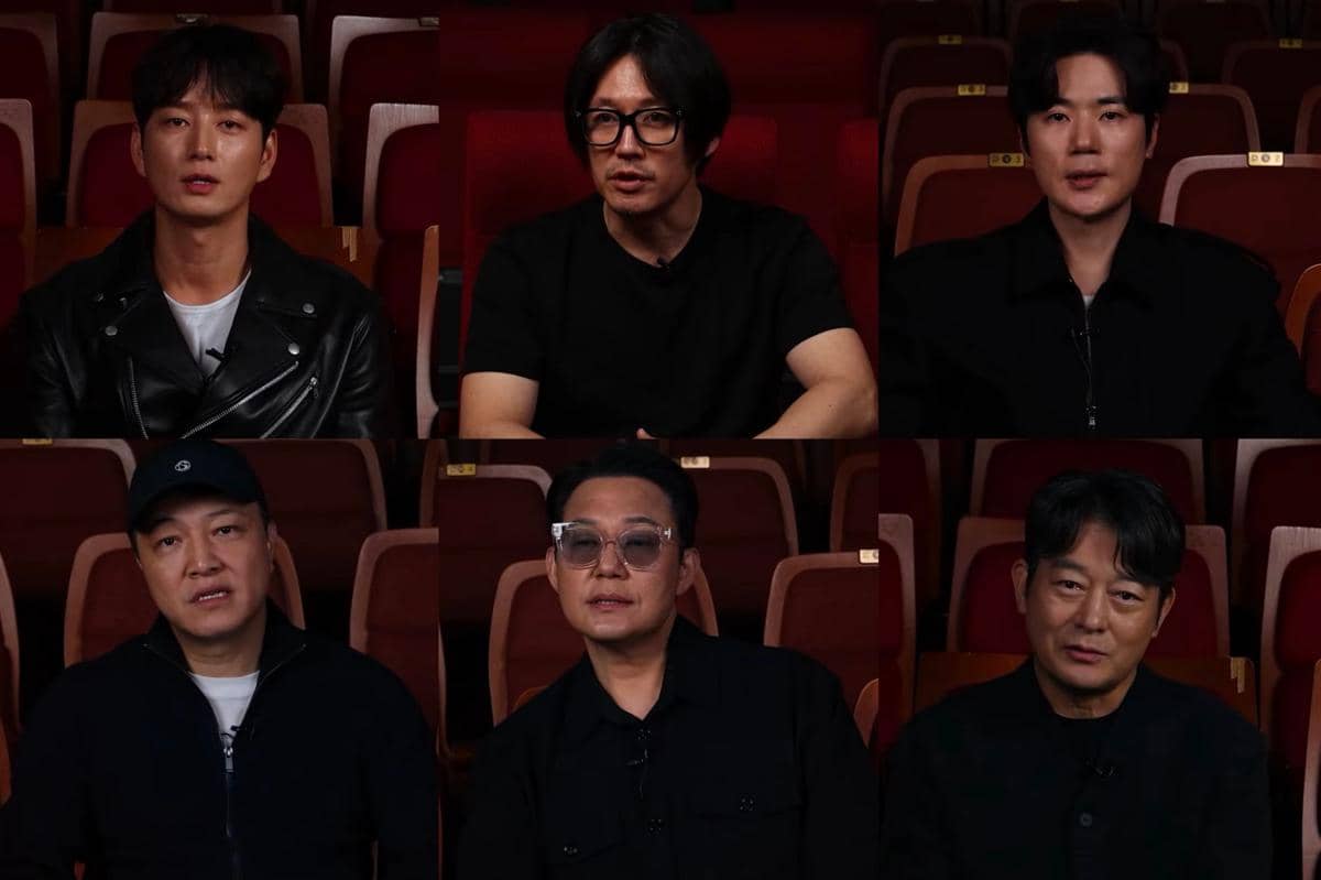 cuplikan pemain di video perkenalan produksi drama The Great King Munmu