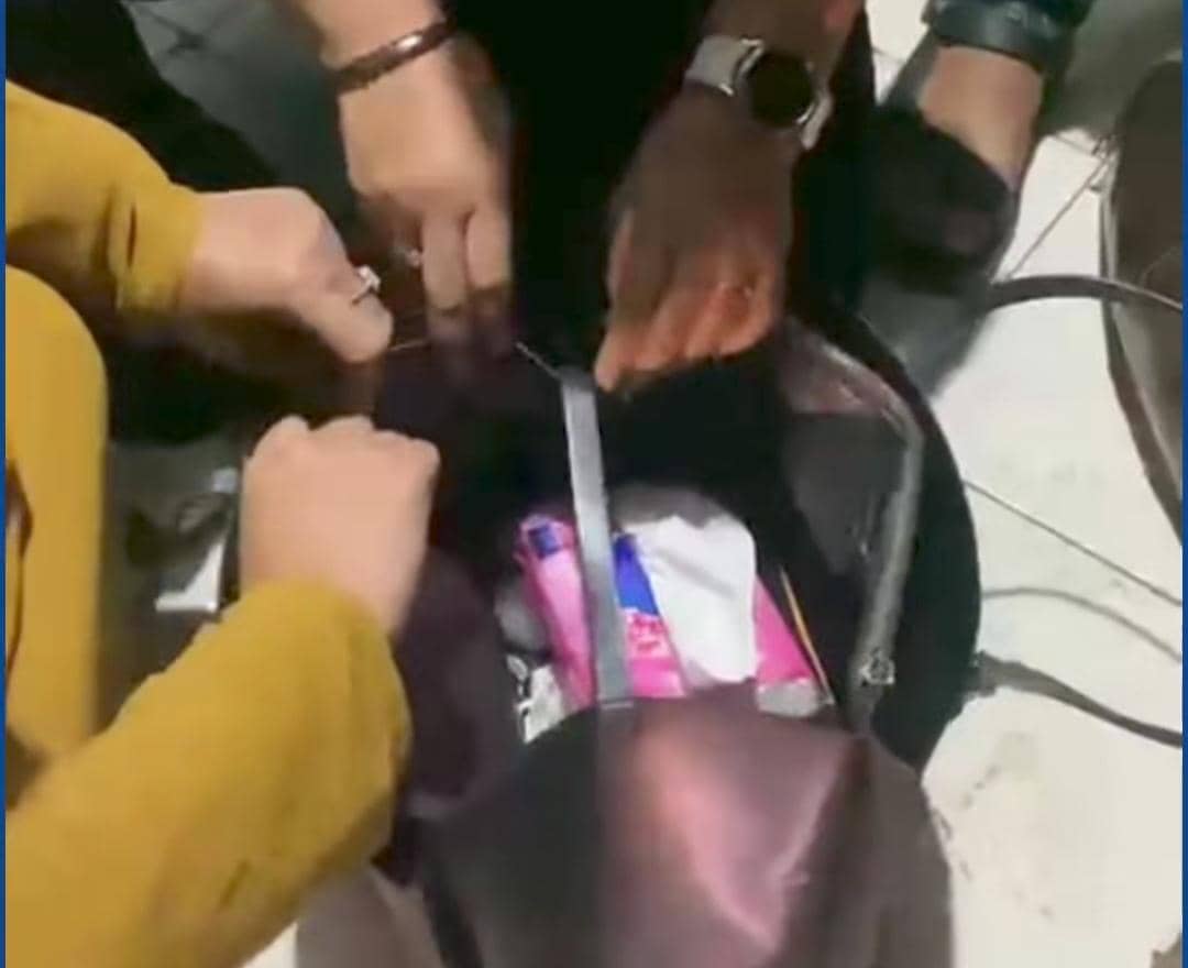 Pelaku penipuan travel umrah Musi Rawas saat dicegat di Tol Merak. (Dok. Polres Musi Rawas)