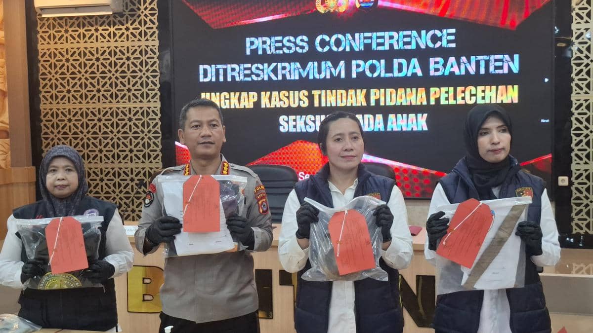 Polisi ungkap kasus pencabulan guru silat (Dok. Khaerul Anwar)