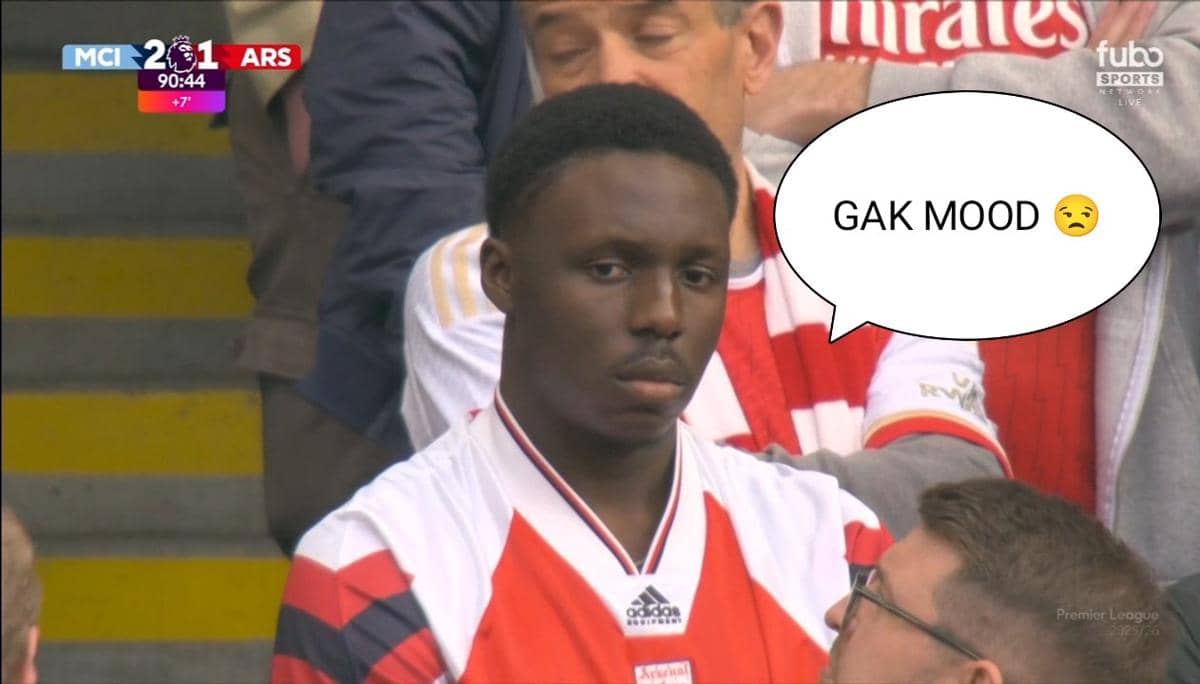meme Arsenal kalah lawan Man City