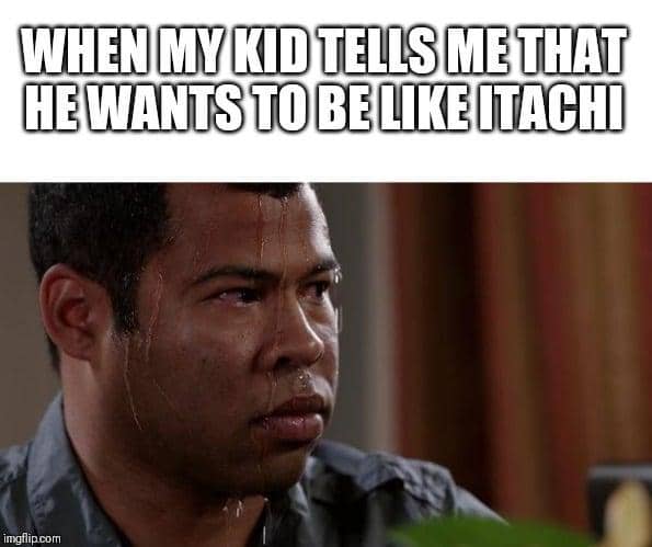 meme anime tentang berkeringat