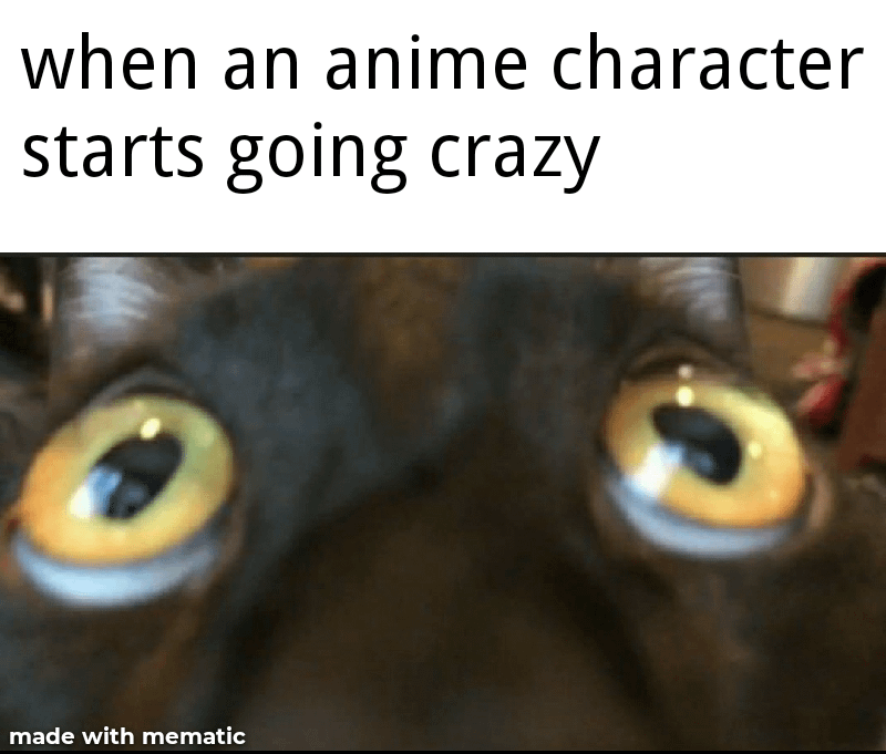 meme anime tentang berkeringat