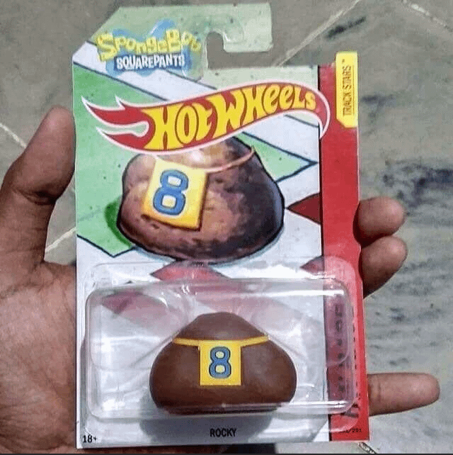 meme SpongeBob tentang mobil