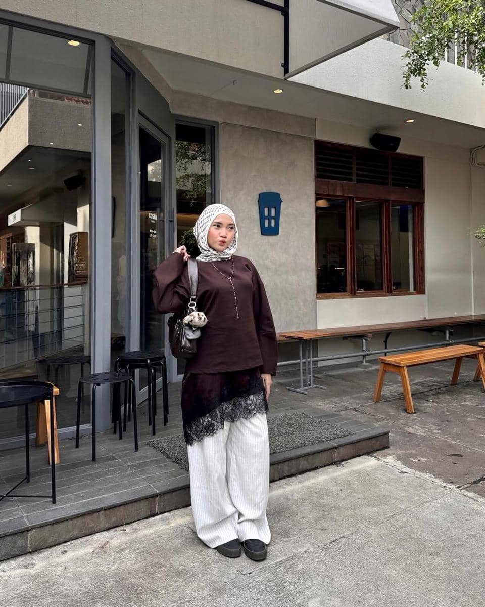OOTD ke Kafe ala Khaila Dian