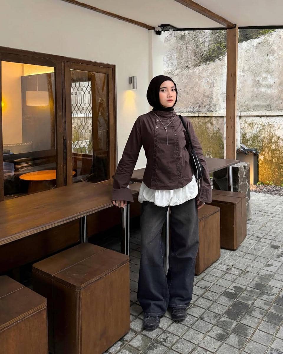 OOTD ke Kafe ala Khaila Dian