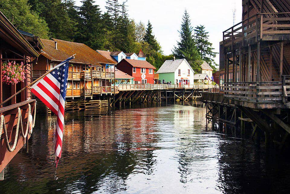 Creek Street di Ketchikan