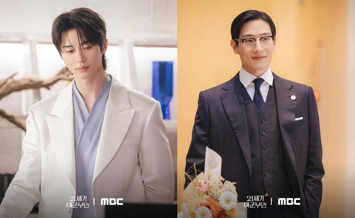 Byeon Woo Seok dan Noh Sang Hyun di drama Perfect Crown