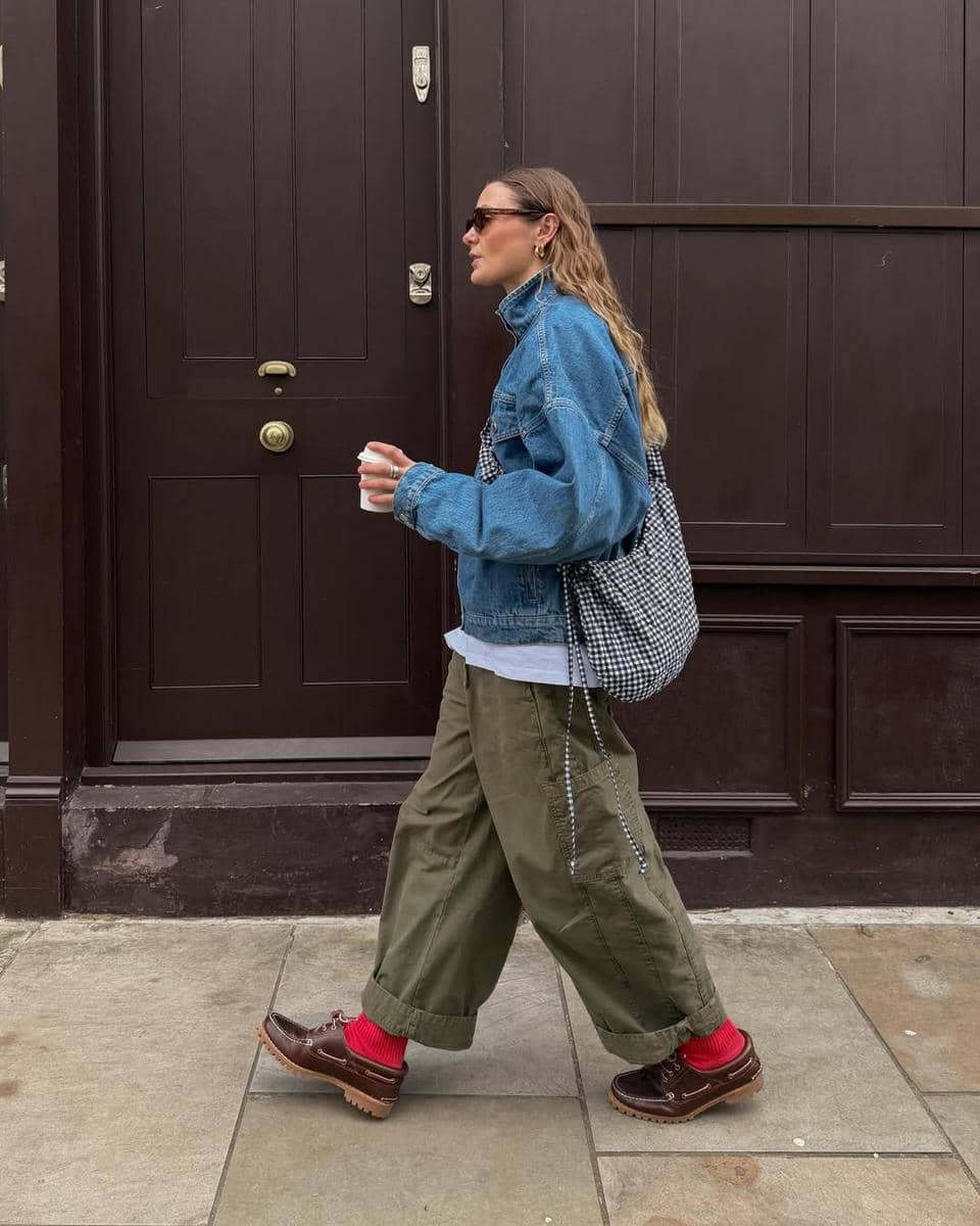 ilustrasi outer jacket jeans