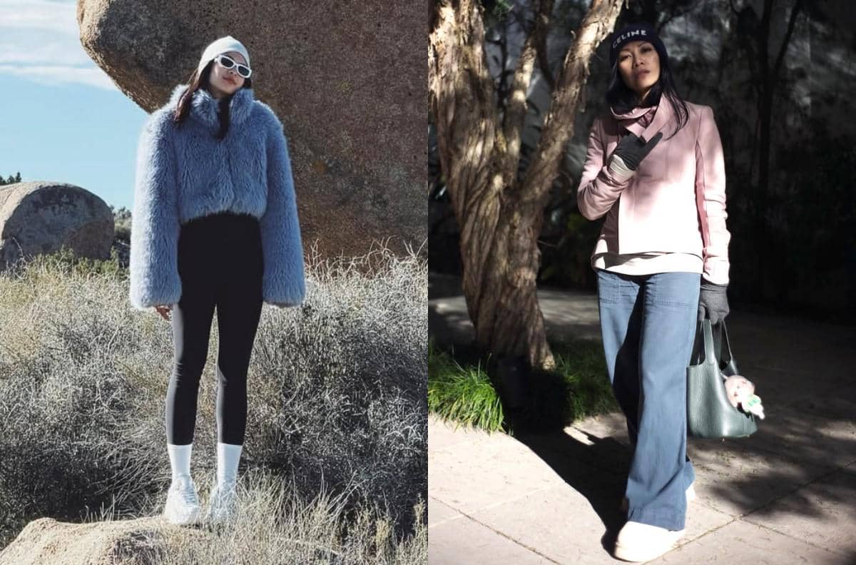 Adu gaya Maudy Ayunda Vs. Anggun C. Sasmi 