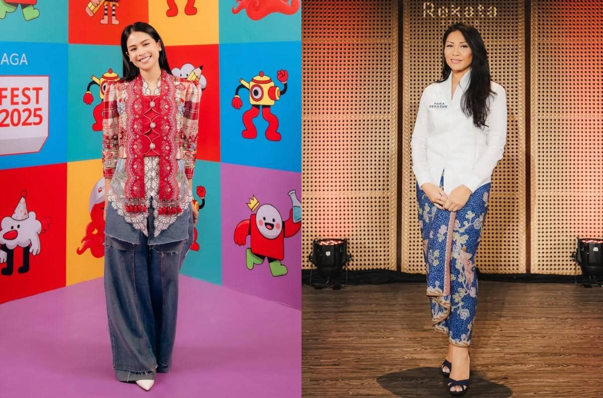 Adu gaya Maudy Ayunda Vs. Anggun C. Sasmi 