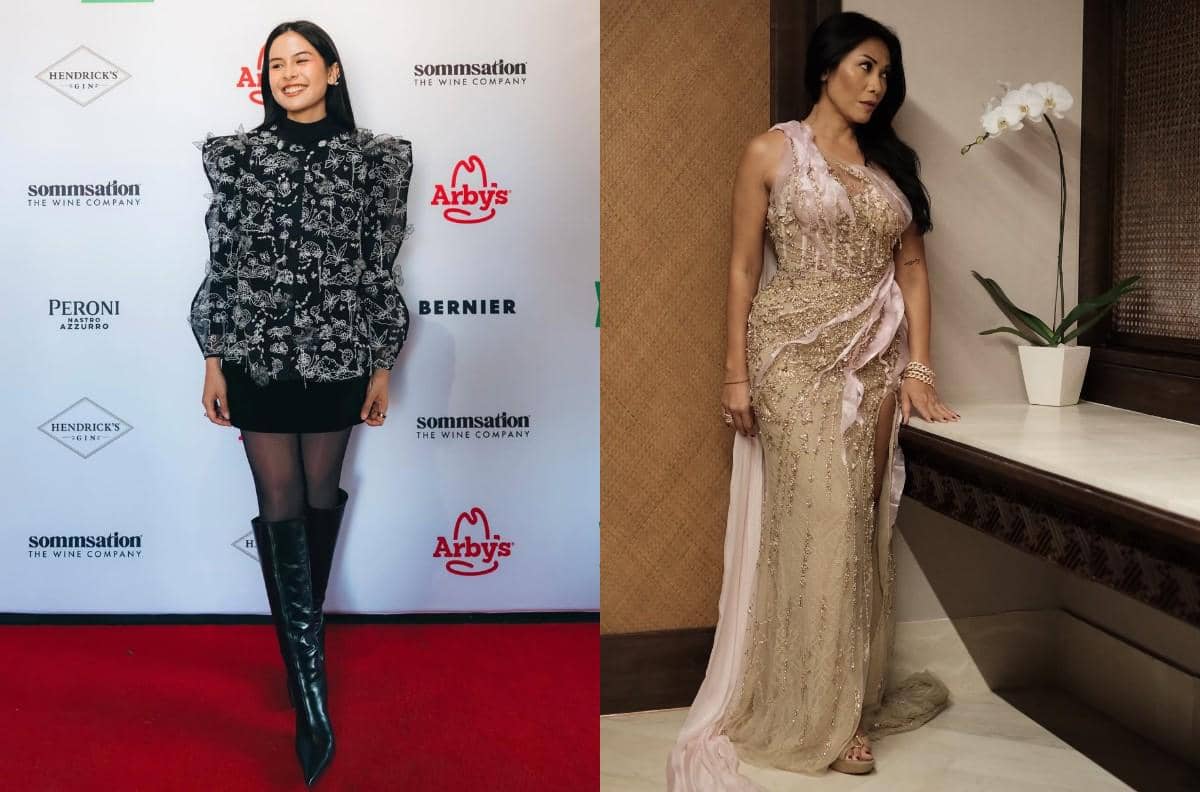 Adu gaya Maudy Ayunda Vs. Anggun C. Sasmi