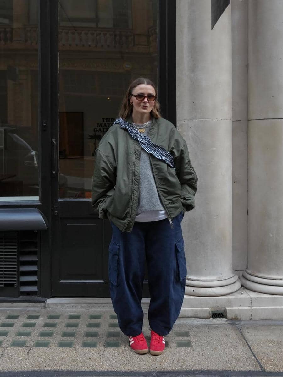 Ilustrasi bomber jacket