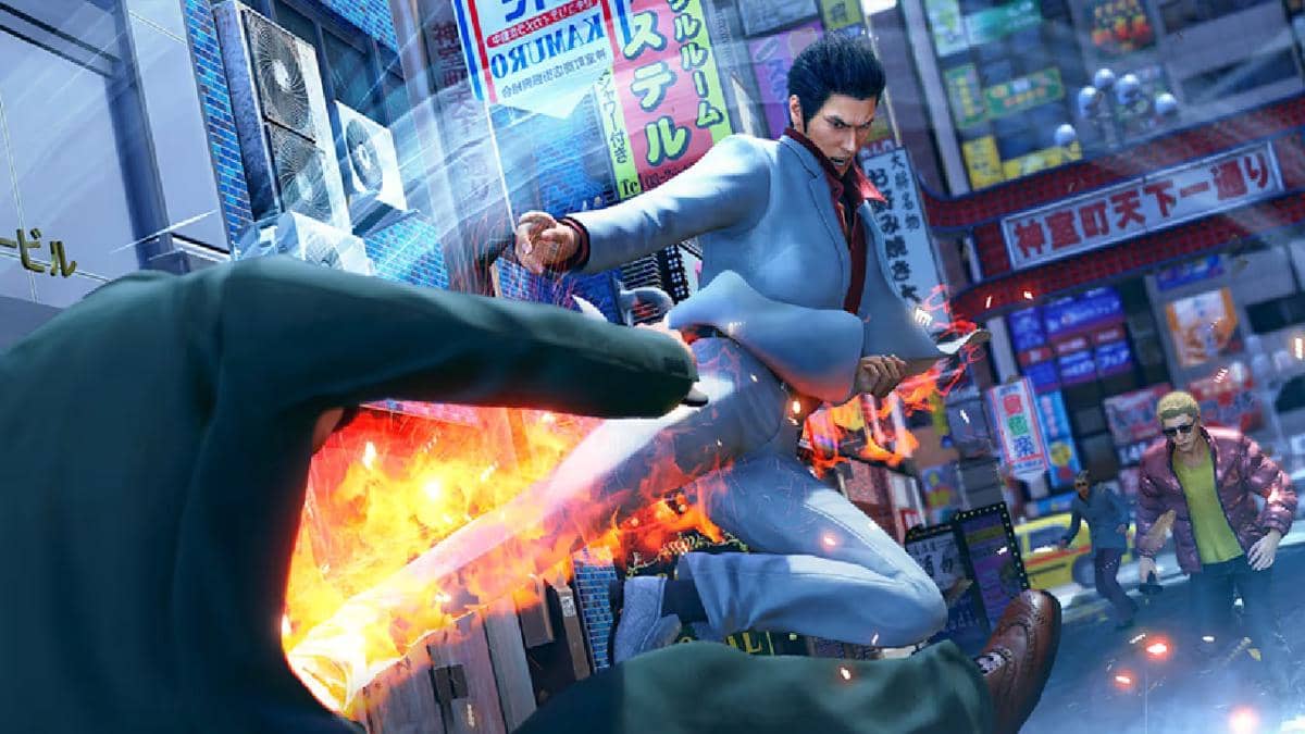 cuplikan gameplay Yakuza Kiwami 3 & Dark Ties 
