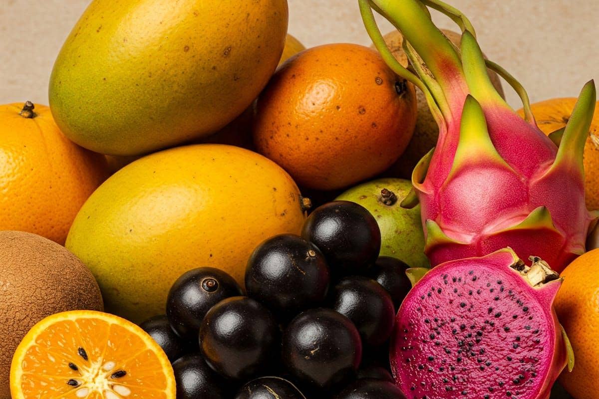 ilustrasi buah-buahan 
