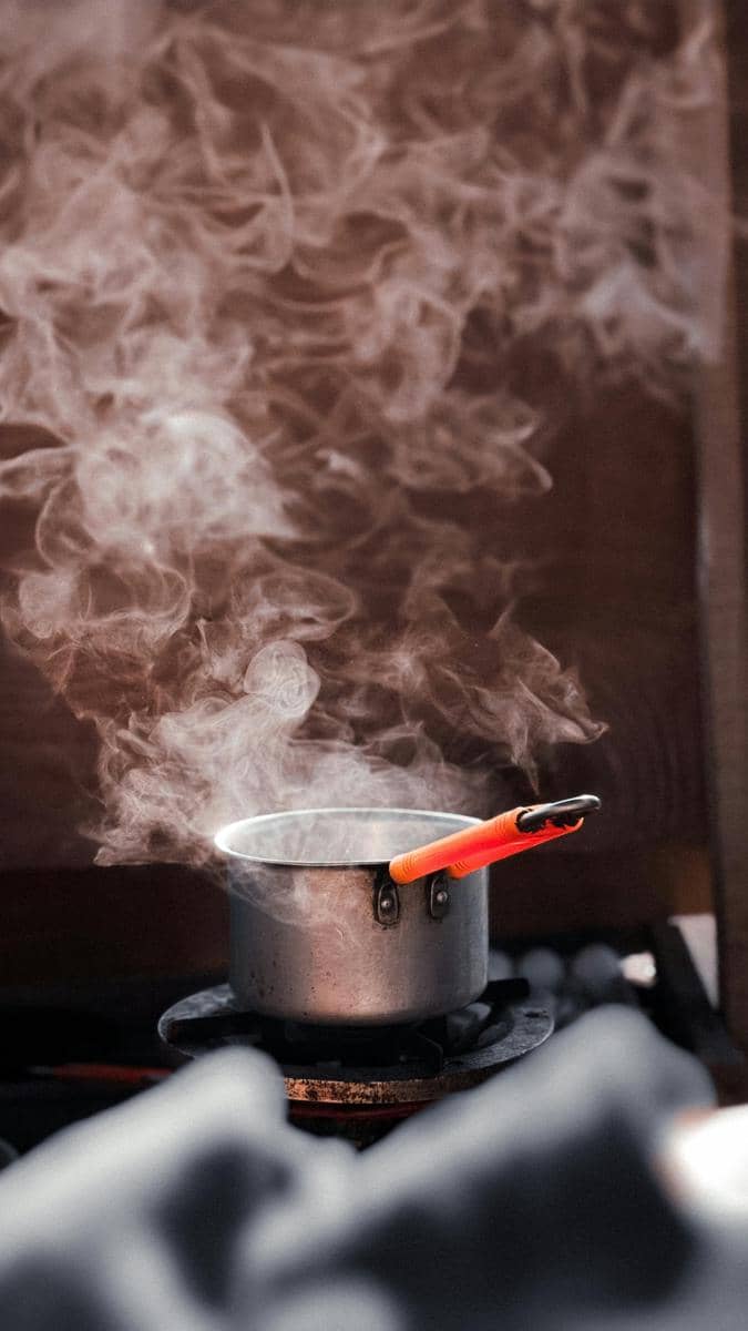 air panas yang digunakan untuk face steam