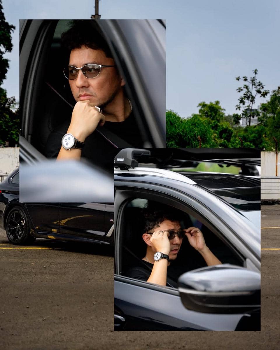 Ananda Omesh bareng geng mobil tua