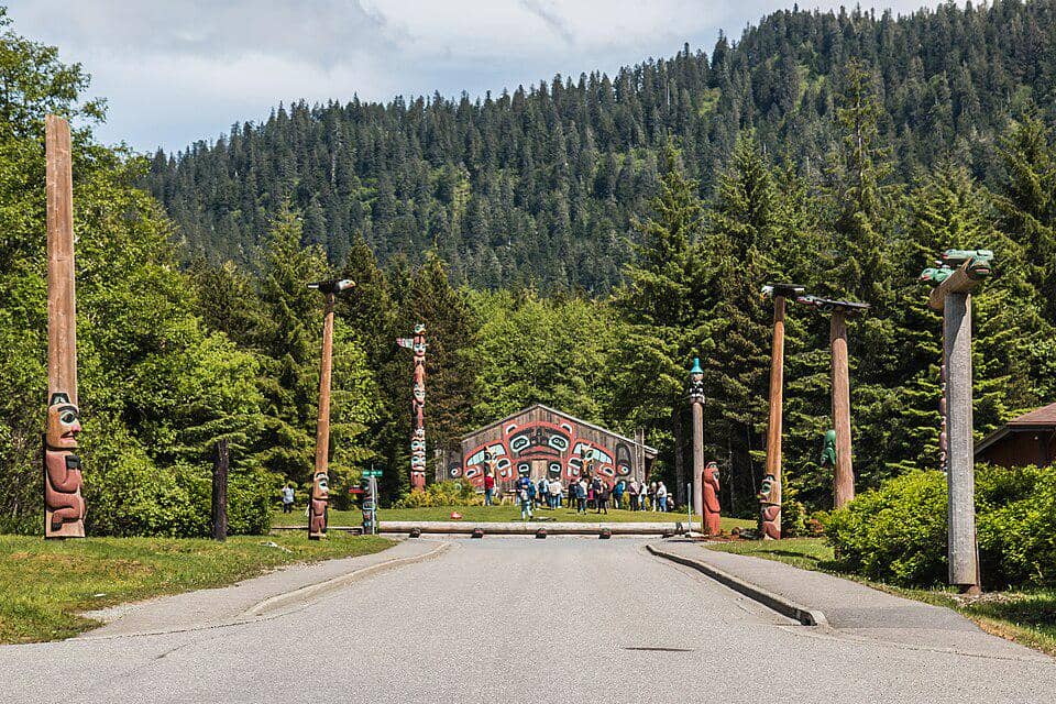 Taman Totem di Ketchikan