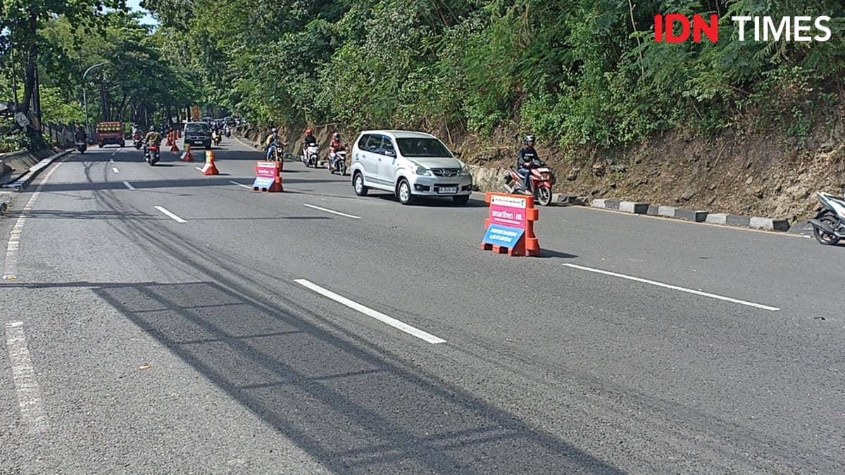 Jalan Gombel Lama Semarang Ditutup, Ini Rekayasa Lalu Lintas di Lokasi
