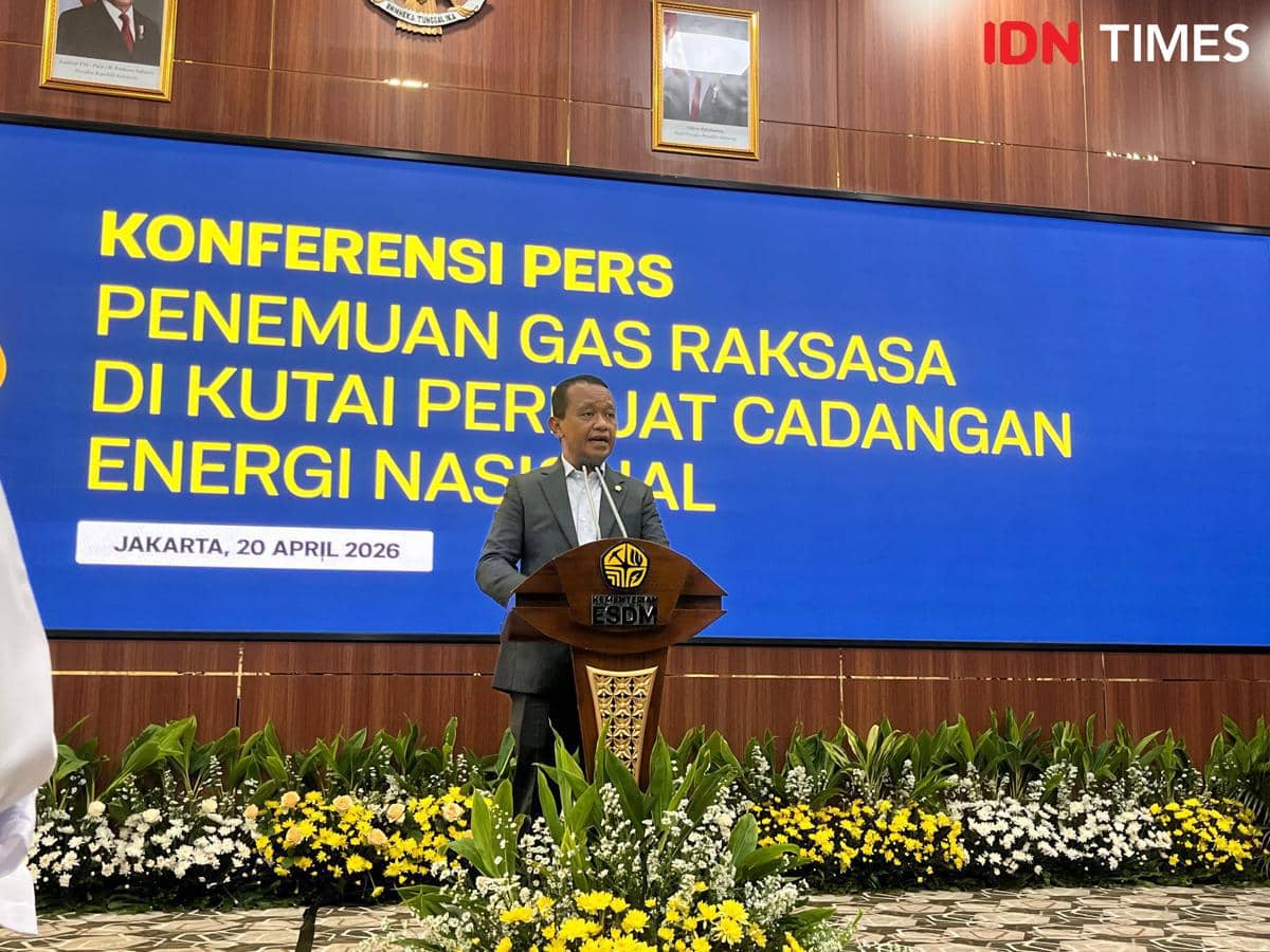 Bahlil Umumkan Penemuan Cadangan Gas Raksasa 5 Triliun Kaki Kubik di Kaltim