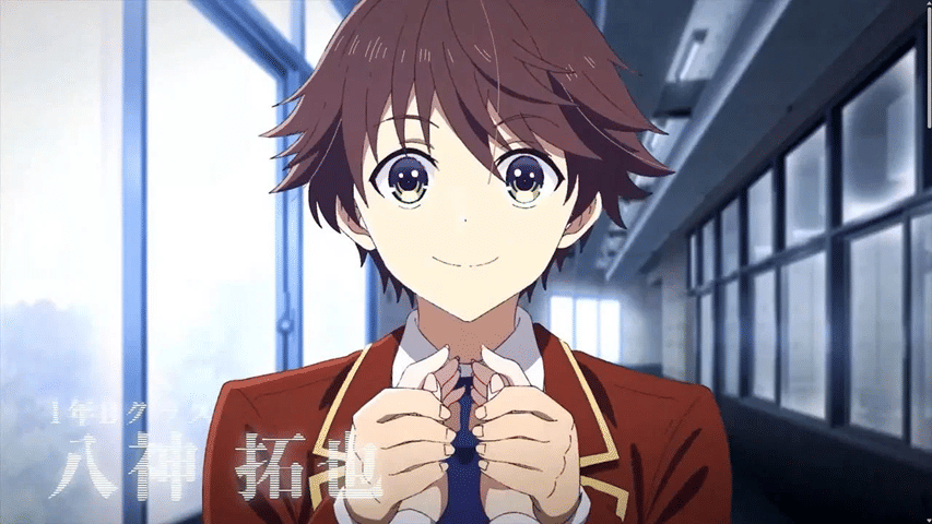 murid laki-laki terpintar di Classroom of the Elite