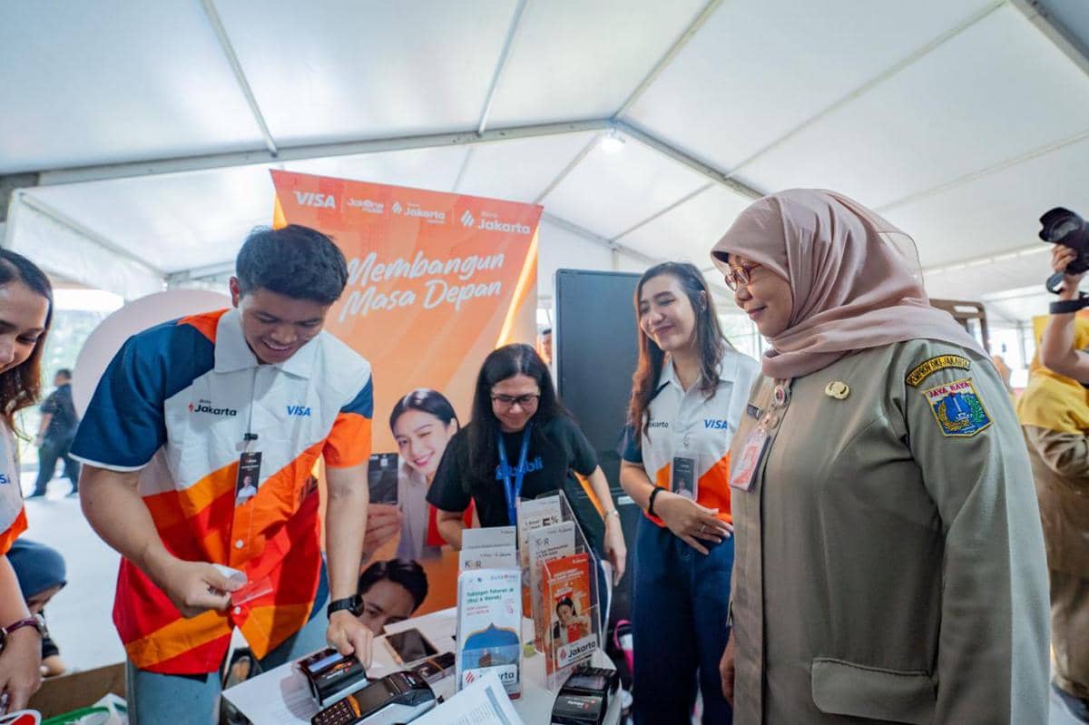 Bank Jakarta menggelar Bank Jakarta XPORIA 2026 di Balai Kota, Senin (20/4/2026). 