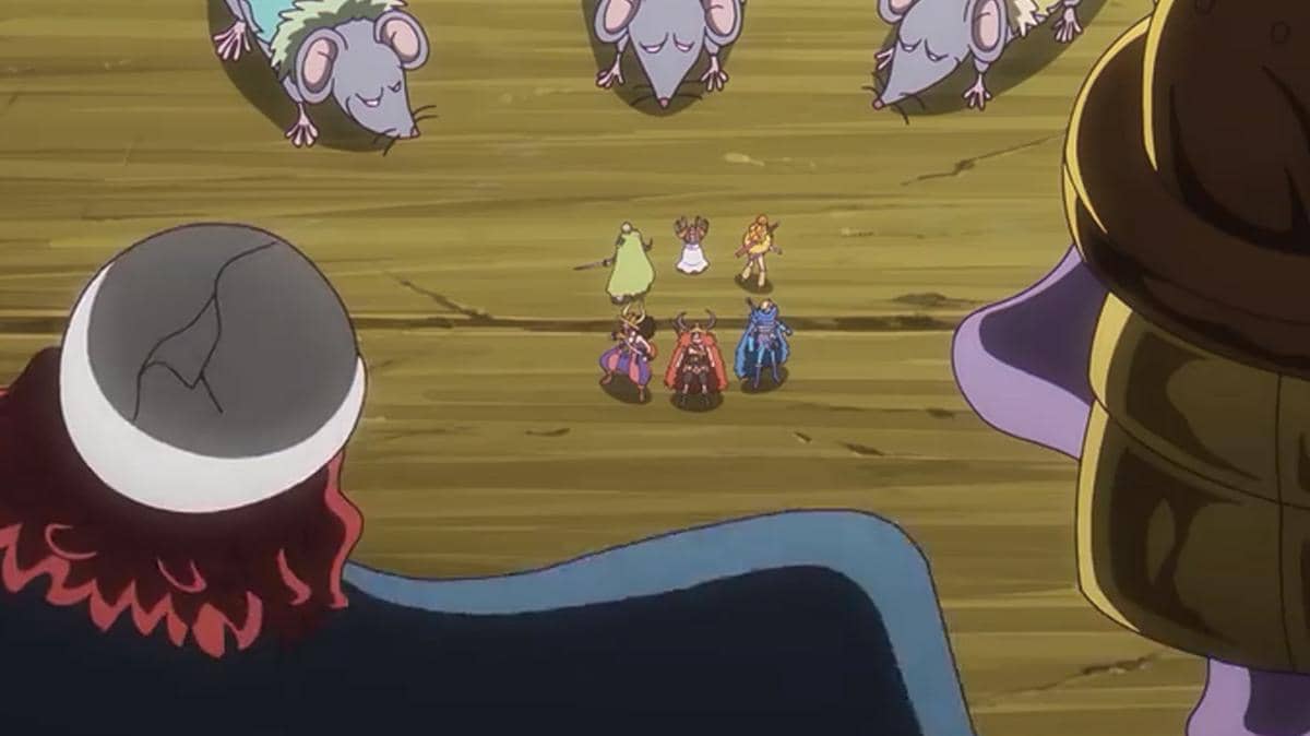 Grup Luffy dikepung para hewan raksasa - One Piece