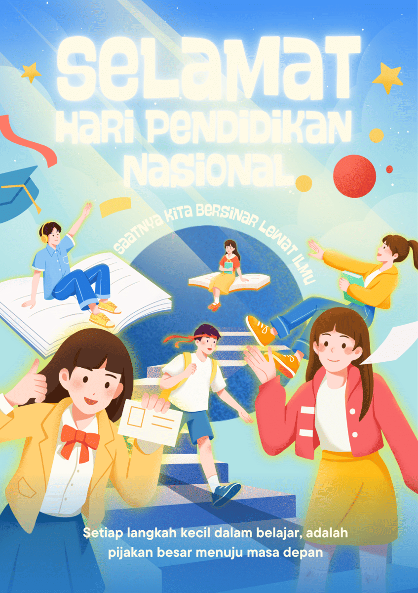 Poster Hardiknas kreatif 