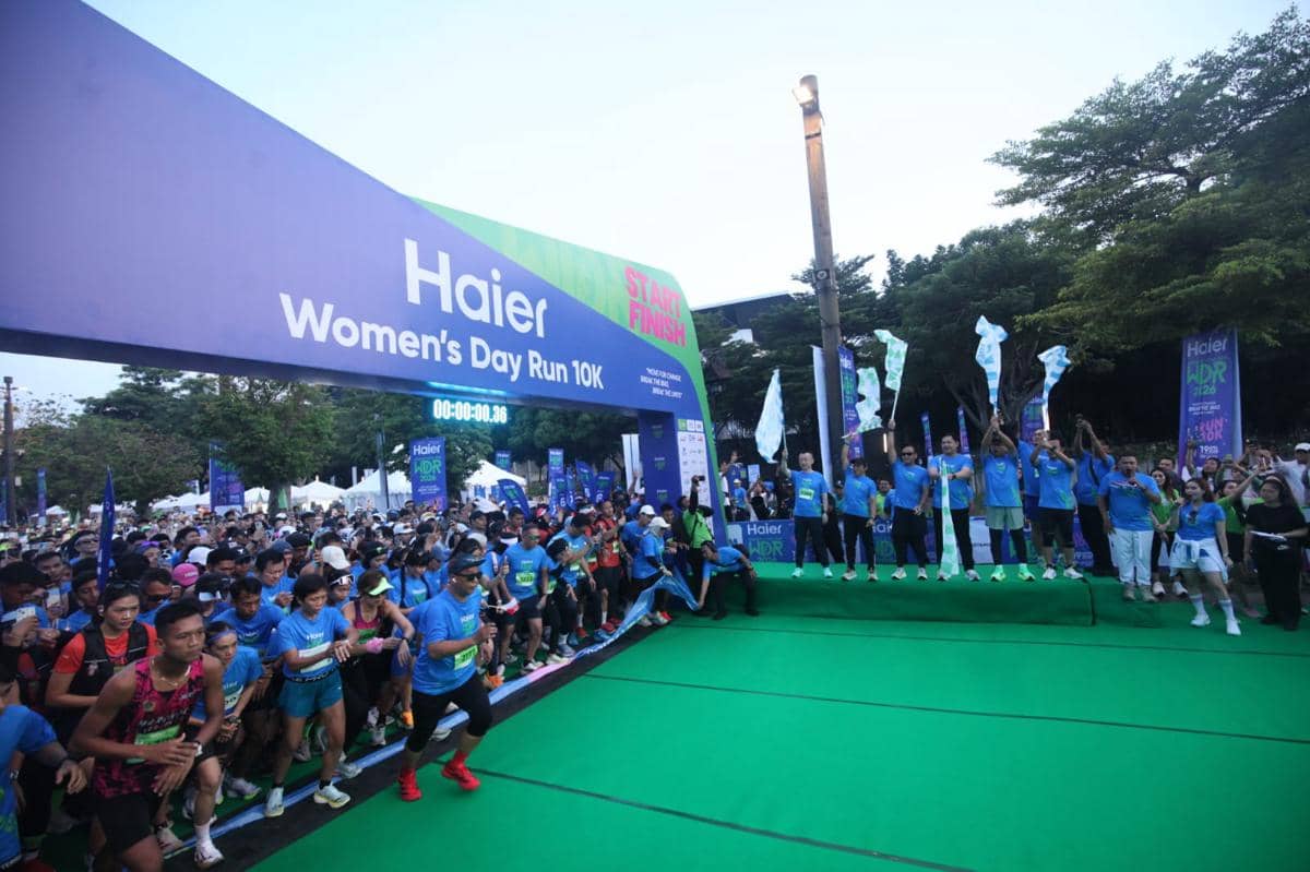 Keseruan Haier Women's Day Run 2026 di Jakarta