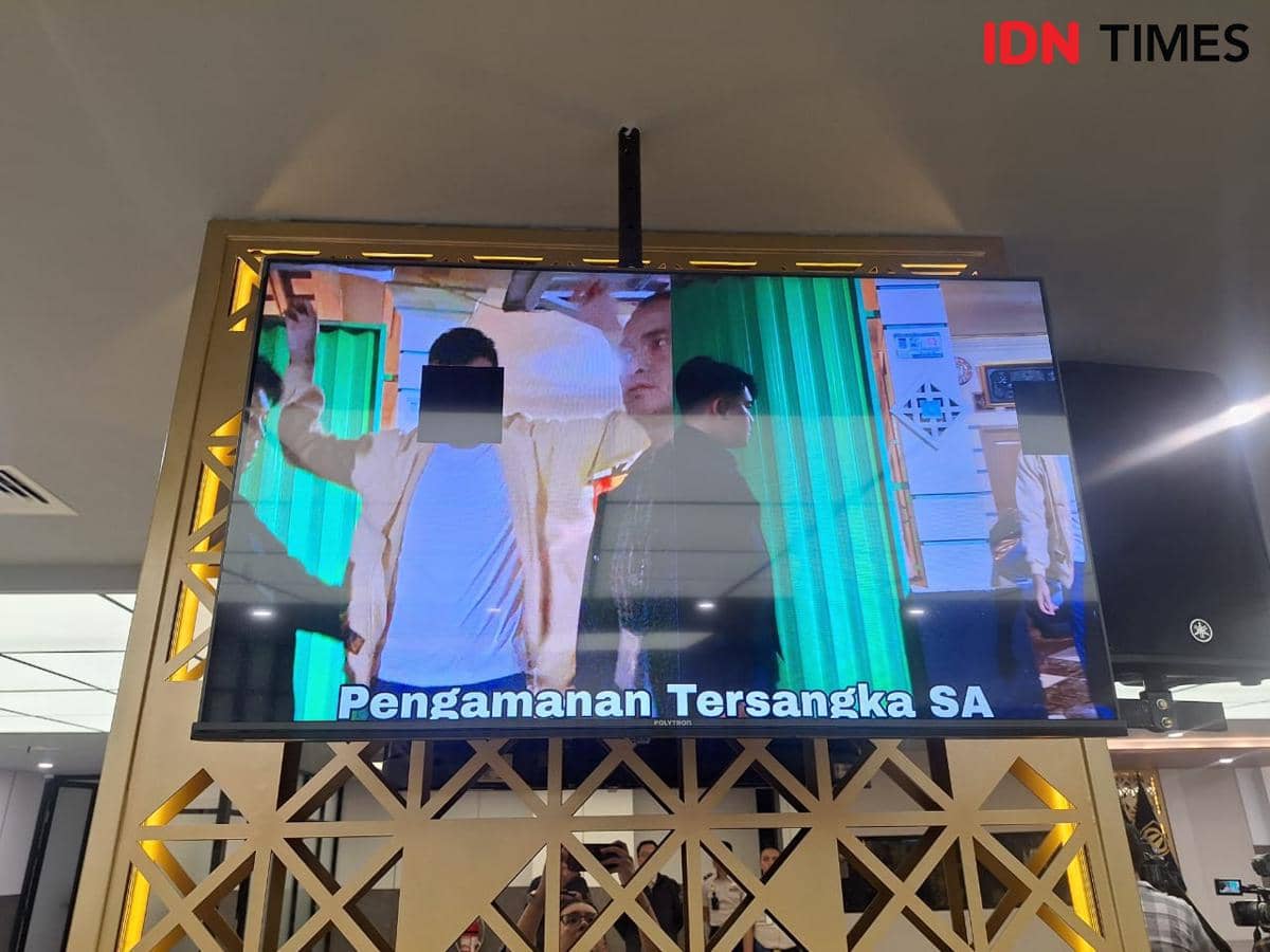 Direktorat Jenderal Imigrasi menggelar konferensi pers tindak pidana perdagangan manusia (TPPM). (IDN Times/Lia Hutasoit)