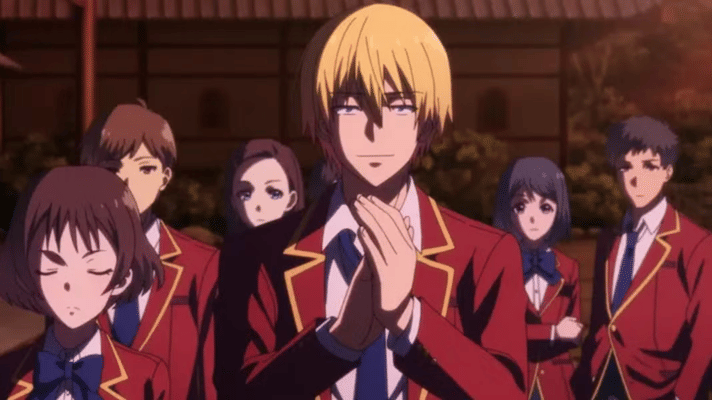 murid laki-laki terpintar di Classroom of the Elite