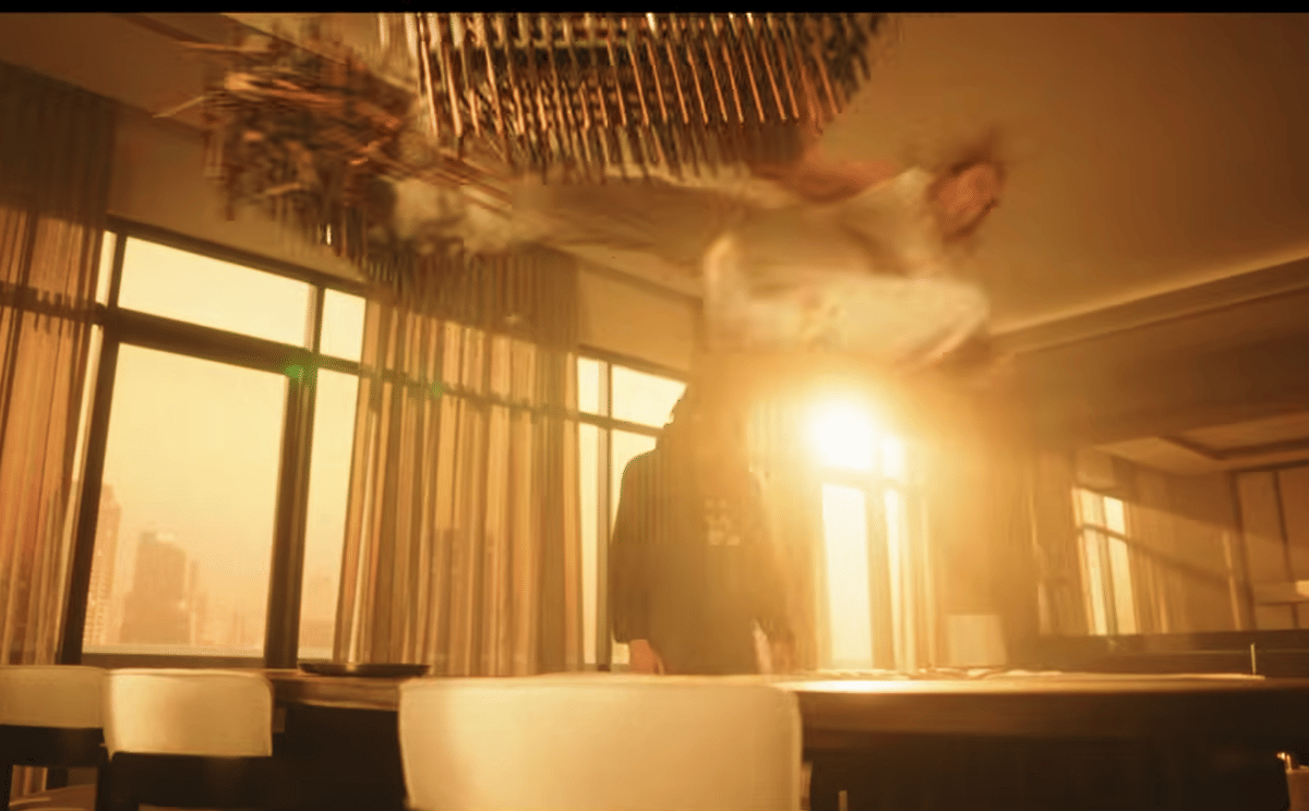 Ken lawan Ryu. (Dok. Paramount/Street Fighter, dok. Warner Bros./Mortal Kombat II)