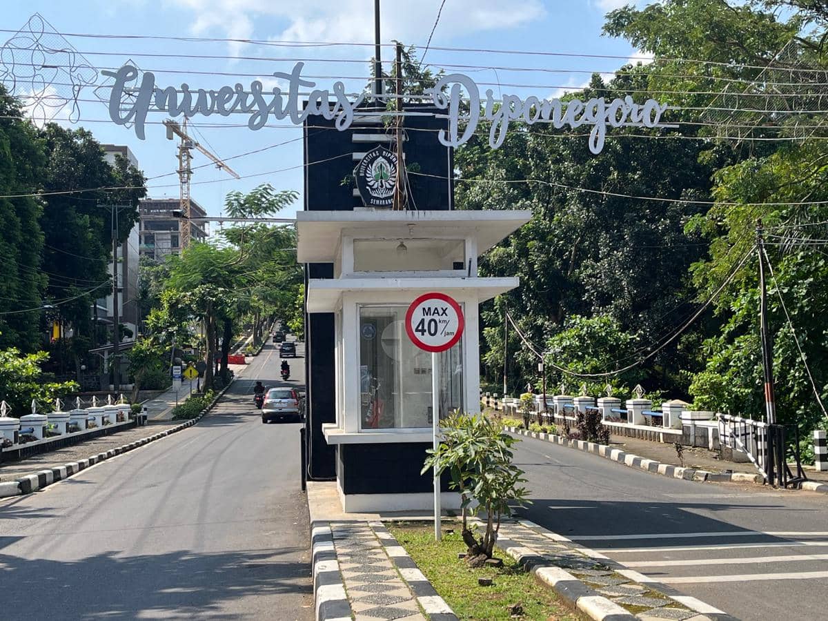 undip, gerbang undip, ilustrasi undip